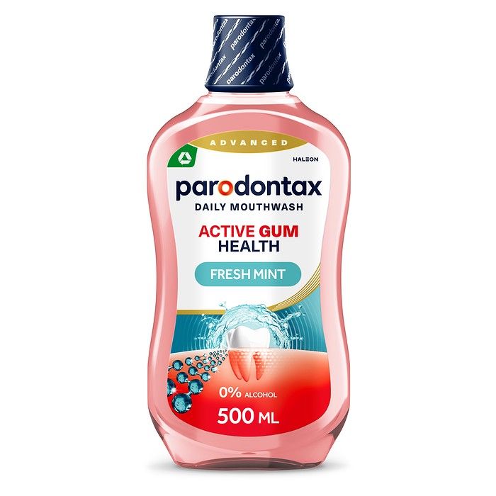 Parodontax Active Gum Health Mouthwash Fresh Mint 500ml