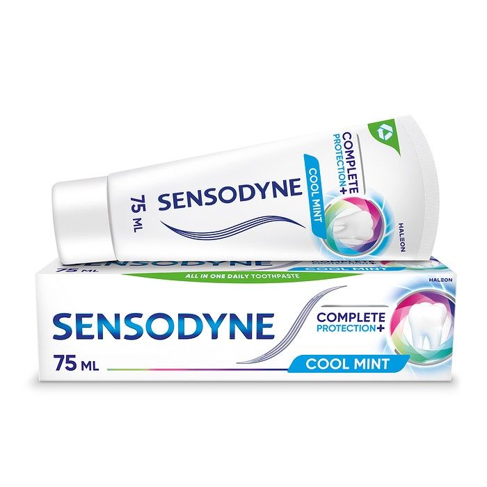 Sensodyne Complete Protection+, Οδοντόκρεμα για τα Ευαίσθητα Δόντια με 8 Ειδικά σχεδιασμένα Οφέλη, 75ml