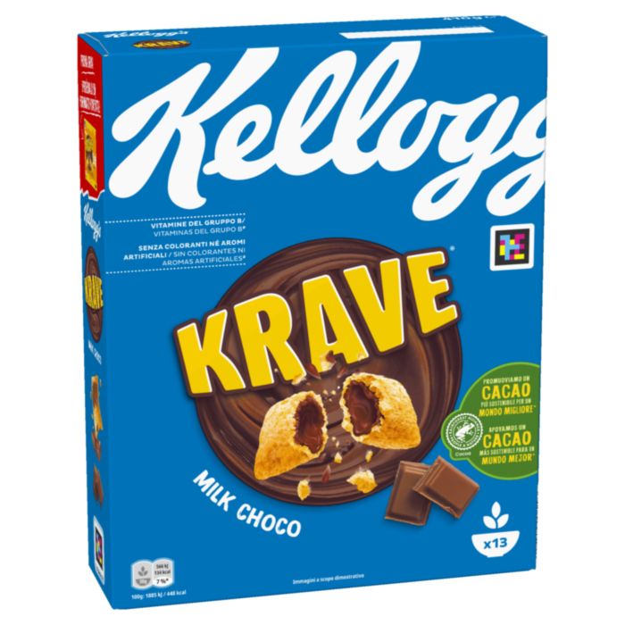 KELLOGG'S KRAVE MILK CHOCOLATE 410g