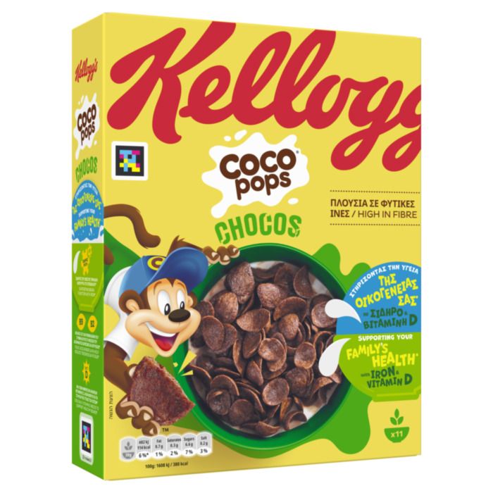 KELLOGG’S COCO POPS CHOCOS 330g