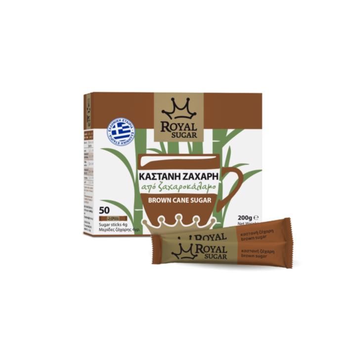 ΖΑΧΑΡΗ ΚΑΣΤΑΝΗ ROYAL ΣΕ STICKS  50ΤΕΜ. Χ4ΓΡ.