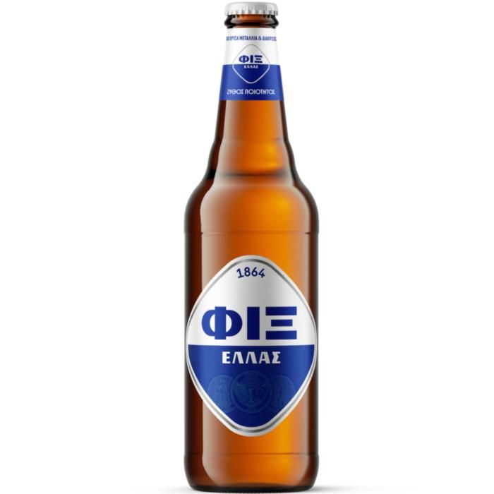 ΦΙΞ Ελλάς Lager Mπύρα Φιάλη 500ml (Επιστρεφόμενη)
