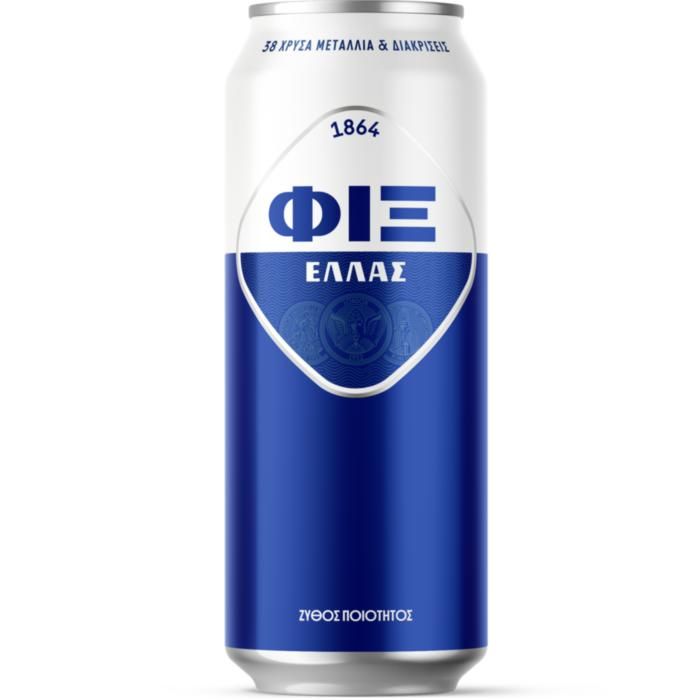 ΦΙΞ Ελλάς Lager Mπύρα Κουτί 500ml