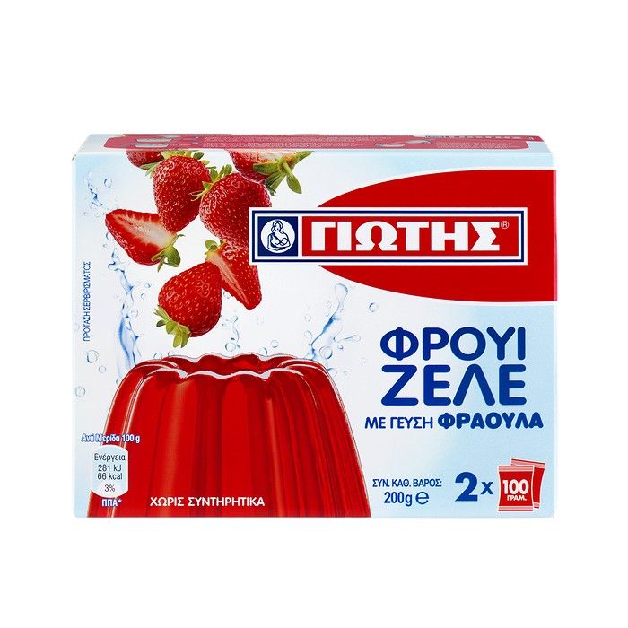 ΓΙΩΤΗΣ ΦΡΟΥΙ ΖΕΛΕ ΦΡΑΟΥΛΑ ΟΙΚΟΓΕΝΕΙΑΚΟ 200ΓΡ.
