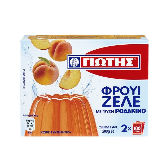 ΓΙΩΤΗΣ ΦΡΟΥΙ ΖΕΛΕ ΡΟΔΑΚΙΝΟ ΟΙΚ.ΣΥΣΚ.200ΓΡ.