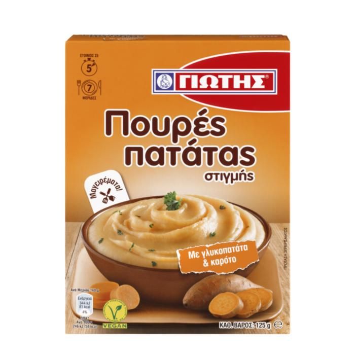 ΠΟΥΡΕΣ ΠΑΤΑΤΑΣ ΜΕ ΓΛΥΚΟΠΑΤ.&ΚΑΡΟΤΟ 125G