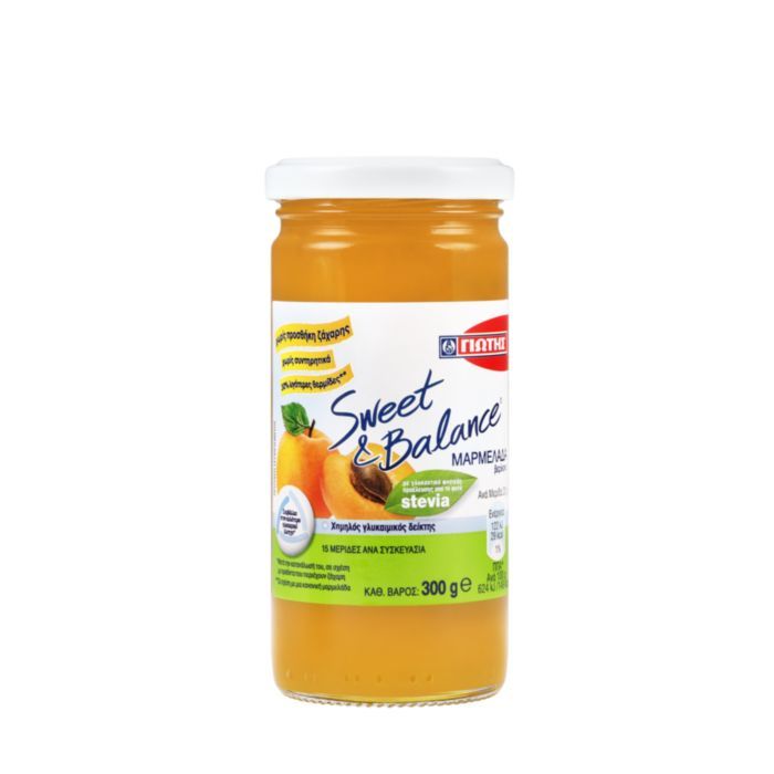 SWEET & BALANCE ΜΑΡΜΕΛΑΔΑ ΒΕΡΙΚΟΚΟ 300g