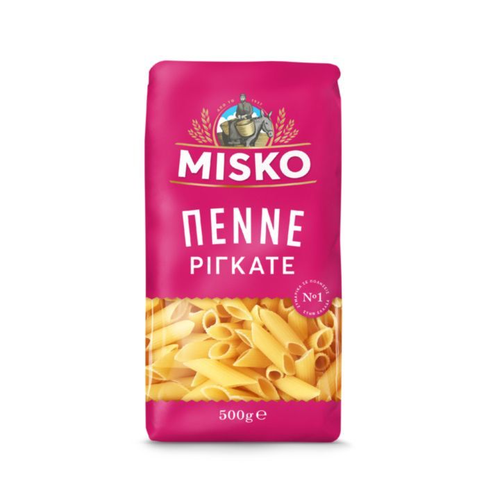 MISKO ΜΑΚΑΡΟΝΙ ΠΕΝΝΕ ΡΙΓΚΑΤΕ 500GR
