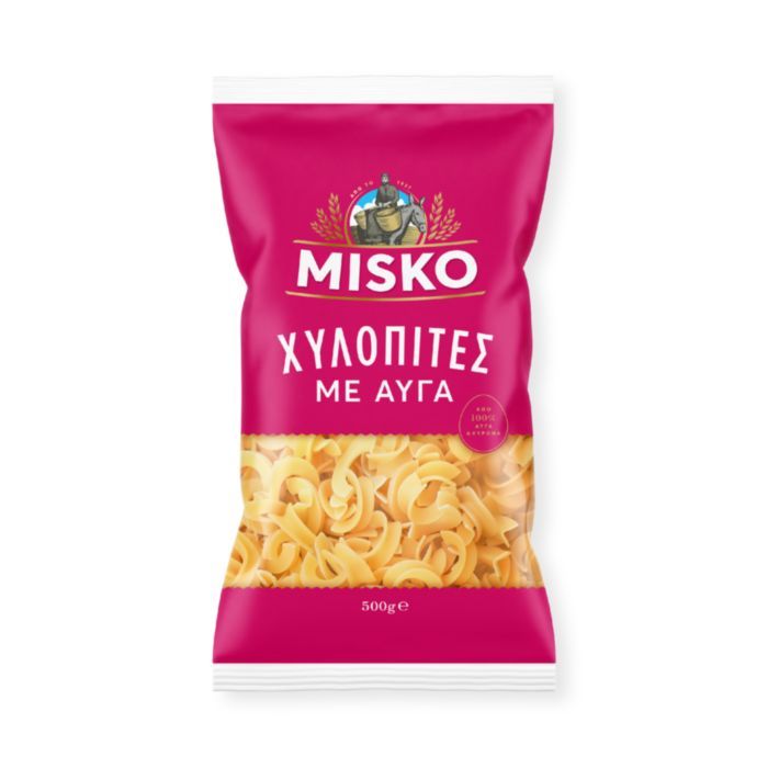 MISKO ΜΑΚΑΡΟΝΙΑ ΧΥΛΟΠΙΤΕΣ 500GR