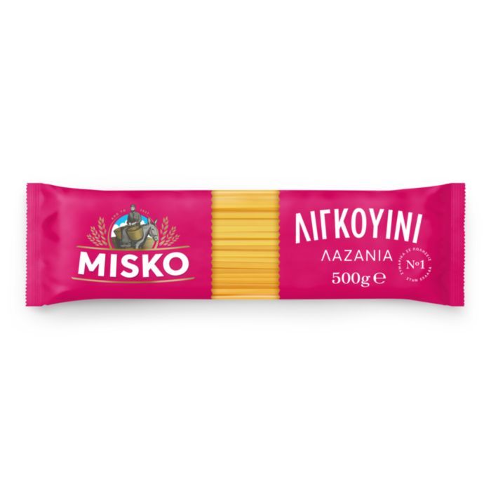 MISKO ΜΑΚΑΡΟΝΙΑ ΛΙΓΚΟΥΙΝΙ ΛΑΖΑΝΙΑ 500GR