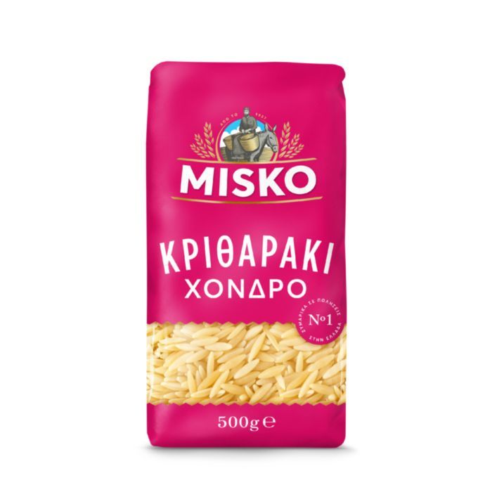MISKO ΜΑΚΑΡΟΝΙ ΚΡΙΘΑΡΑΚΙ ΧΟΝΔΡΟ 500GR