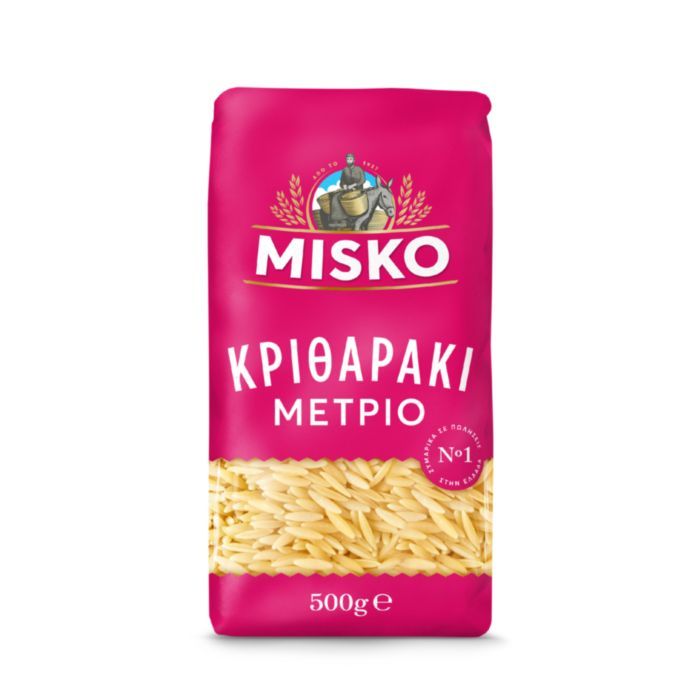 MISKO ΜΑΚΑΡΟΝΙ ΚΡΙΘΑΡΑΚΙ ΜΕΤΡΙΟ 500GR