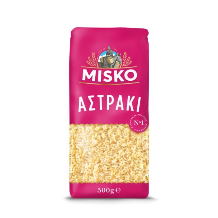 MISKO ΜΑΚΑΡΟΝΙ ΑΣΤΡΑΚΙ 500GR