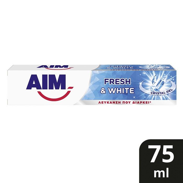 AIM Οδοντόκρεμα Crystal Gel 75ml