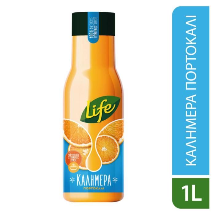 LIFE Καλημέρα Πορτοκάλι 1lt