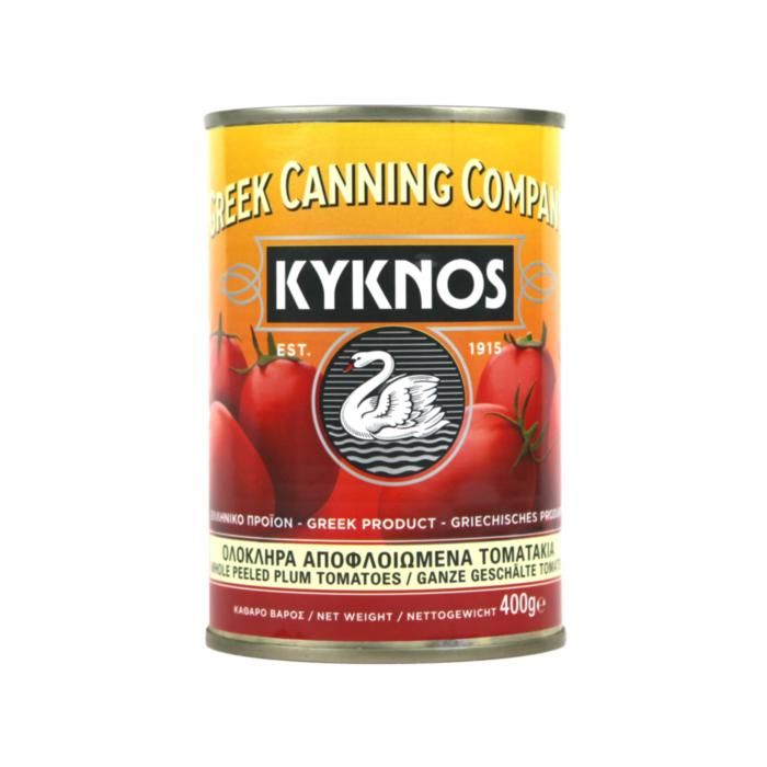 KYKNOS ΟΛΟΚΛΗΡΑ ΑΠΟΦΛΟΙΩΜΕΝΑ ΤΟΜΑΤΑΚΙΑ 24χ400g
