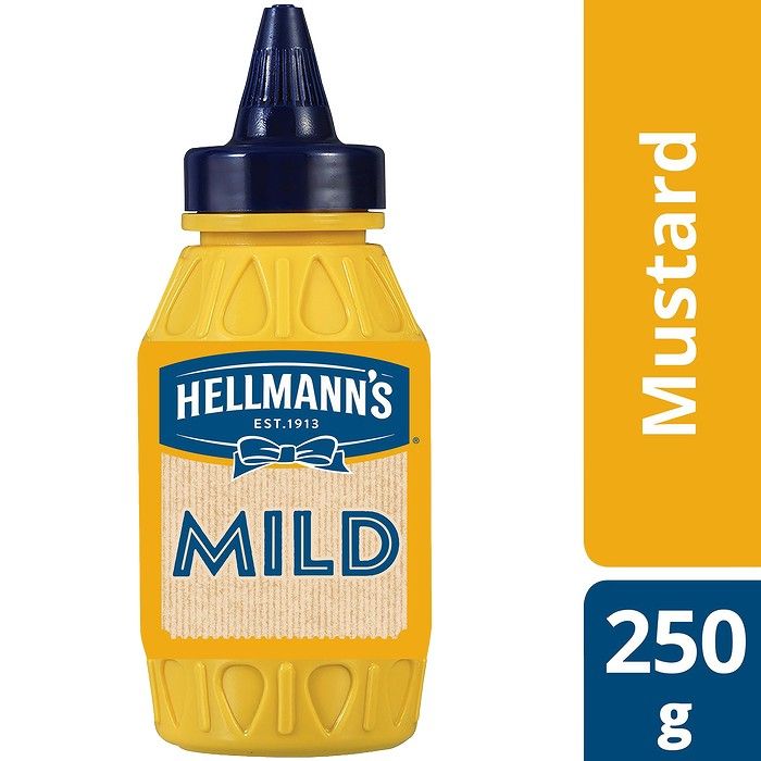 Hellmann's Απαλή  Μουστάρδα 250g