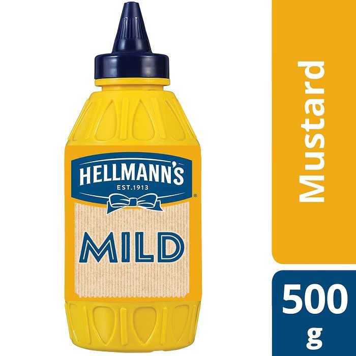 Hellmann's Απαλή  Μουστάρδα 500g