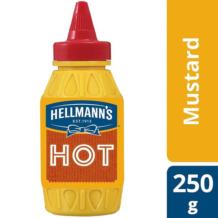 Hellmann's Πικάντικη  Μουστάρδα 250g