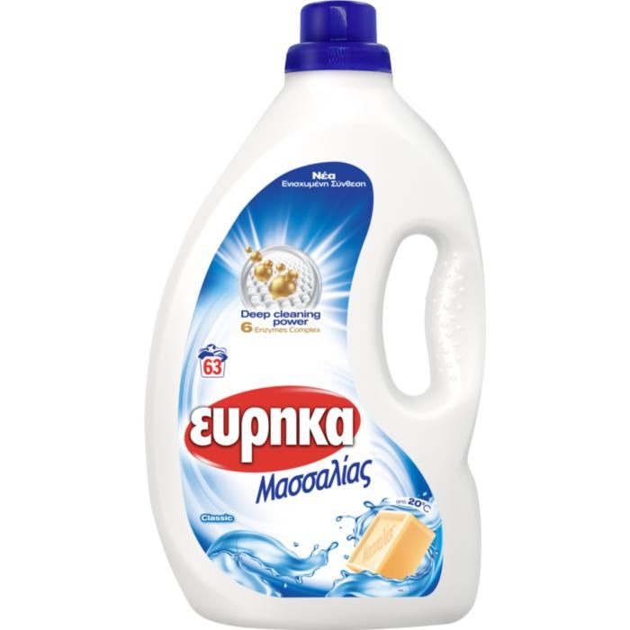 ΕΥΡΗΚΑ ΜΑΣΣΑΛΙΑΣ  ΥΓΡΟ ΑΠΟΡΡΥΠΑΝΤΙΚΟ 2,52L/63MEZ.