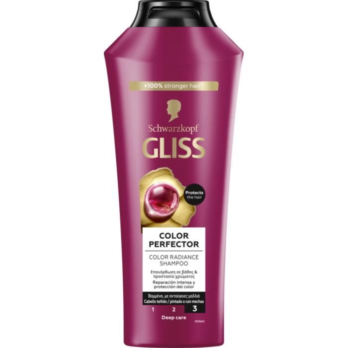 Σαμπουάν Επανόρθωσης και Προστασίας Gliss Colour Perfector 400ml