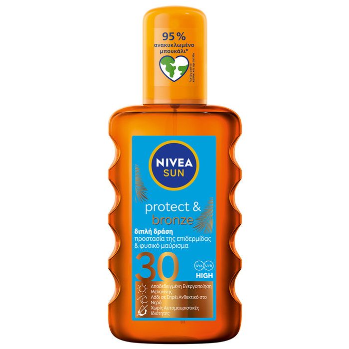 NIVEA SUN Protect & Bronze Oil Spray SPF 30