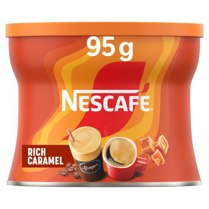 NESCAFÉ® RICH CARAMEL ΣΤΙΓΜΙΑΙΟΣ ΚΑΦΕΣ ΜΕ ΓΕΥΣΗ ΚΑΡΑΜΕΛΑ 95g