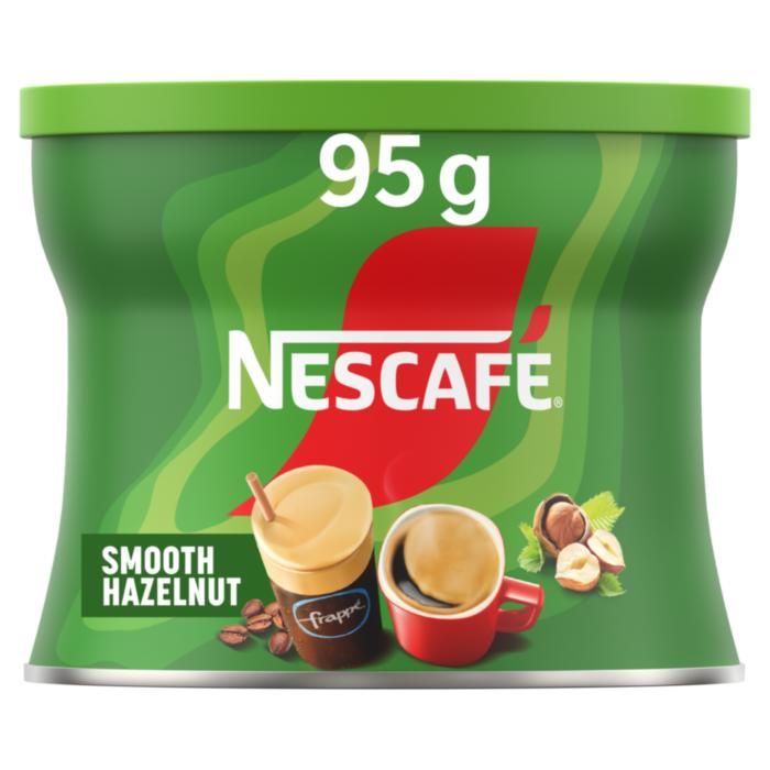 NESCAFÉ® SMOOTH HAZELNUT ΣΤΙΓΜΙΑΙΟΣ ΚΑΦΕΣ ΜΕ ΓΕΥΣΗ ΦΟΥΝΤΟΥΚΙ 95g