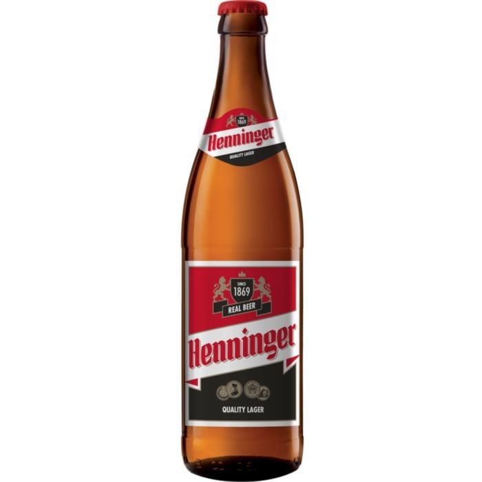 Henninger Lager Mπύρα Φιάλη 500ml (Επιστρεφόμενη)