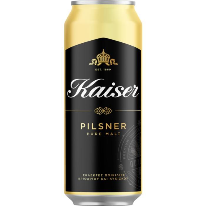 Kaiser Pilsner Mπύρα Κουτί 500ml