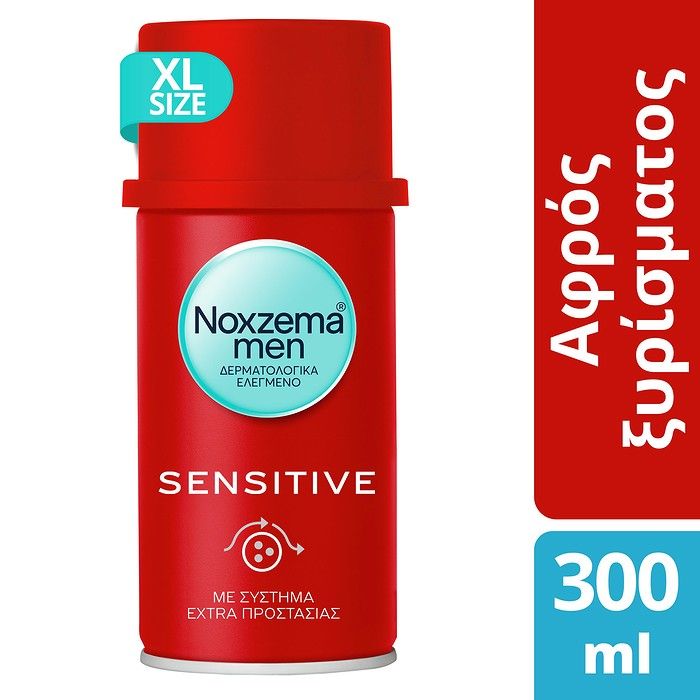 NOXZEMA MEN SHAV FOAM SENSITIVE 300ML