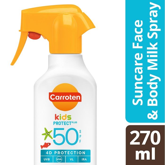 CARROTEN ΠΑΙΔΙΚΟ ΑΝΤΗΛΙΑΚΟ ΓΑΛΑΚΤΩΜΑ TRIGGER SPRAY SPF50 270ML