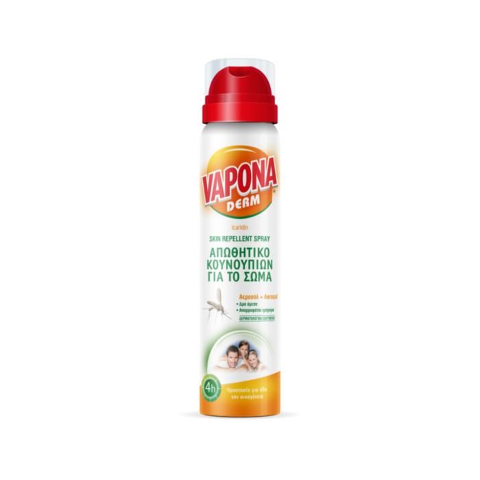 Εντομοαπωθητικό Σωματος Vapona Spray 100ml