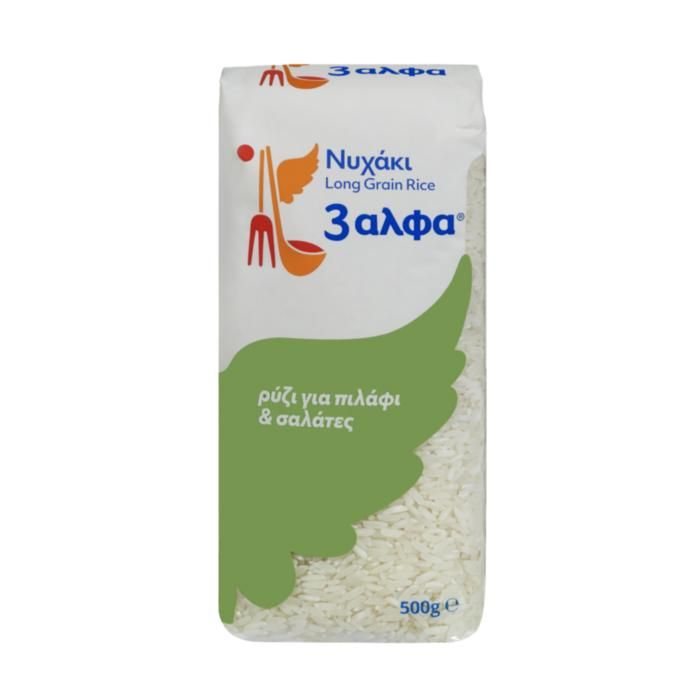3αλφα ΡΥΖΙ ΝΥΧΑΚΙ 500ΓΡ.