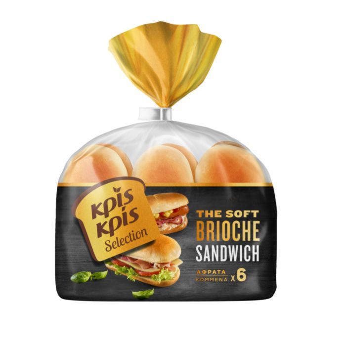 Κρίς Κρίς Selection Τhe Soft Brioche Sandwich 342gr