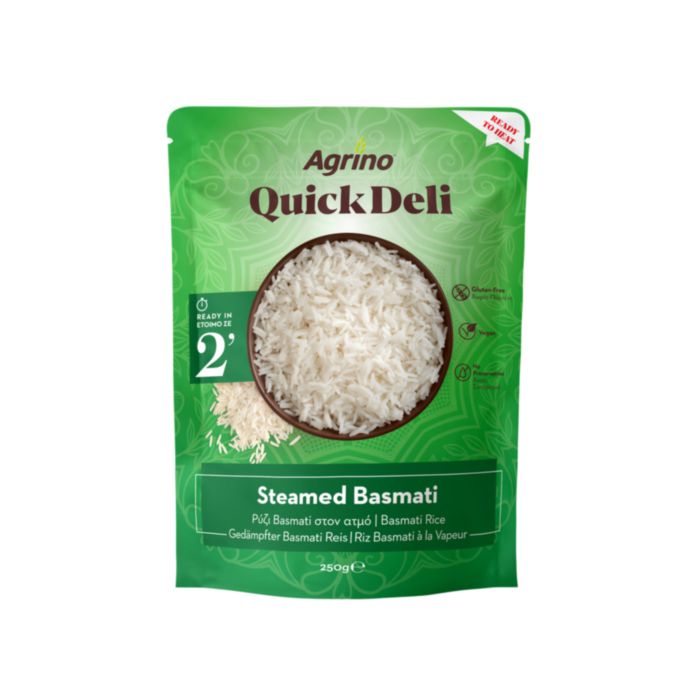 AGRINO QUICK DELI BASMATI  2' ΛΕΠΤΟ 250ΓΡ.