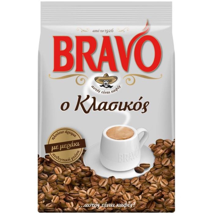 BRAVO ΚΛΑΣΙΚΟΣ ΕΛΛΗΝΙΚΟΣ ΚΑΦΕΣ 485 ΓΡ