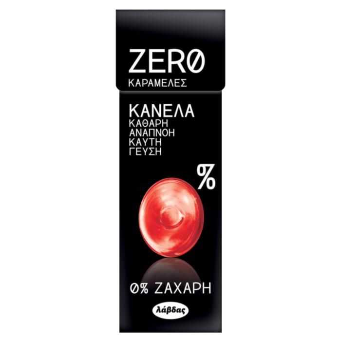 ZERO ΚΑΡΑΜΕΛΕΣ ΚΑΝΕΛΑ 0% ΖΑΧΑΡΗ 32ΓΡ.