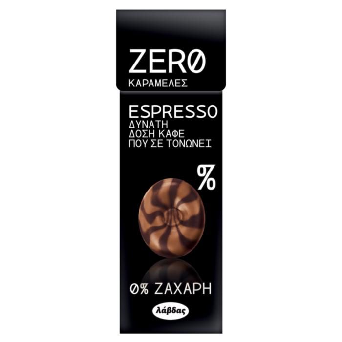 ZERO ΚΑΡΑΜΕΛΕΣ ESPRESSO 0% ΖΑΧΑΡΗ 32ΓΡ.