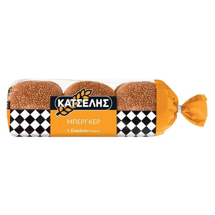 ΚΑΤΣΕΛΗΣ ΜΠΕΡΓΚΕΡ ΣΤΑΡΕΝΙΑ 6Τ 480gr