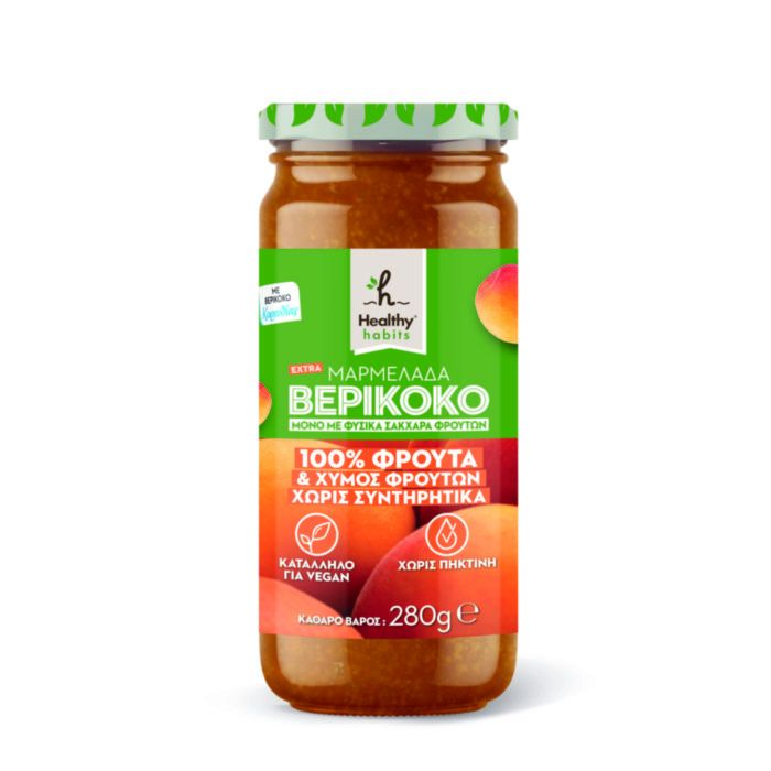 HEALTHY HABITS ΜΑΡΜ. 100% ΒΕΡΙΚΟΚΟ 280ΓΡ
