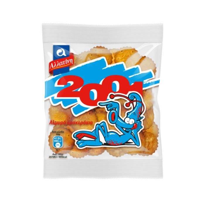 Αλλατίνη 2001 Crackers Αλμυρά 40 gr