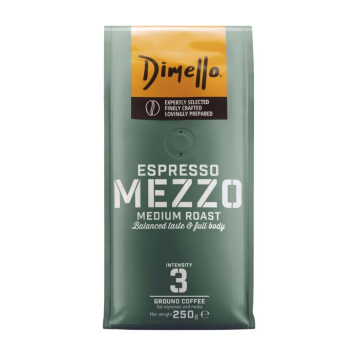 ΚΑΦΕΣ DIMELLO MEZZO ΑΛΕΣΜΕΝΟΣ 250gr