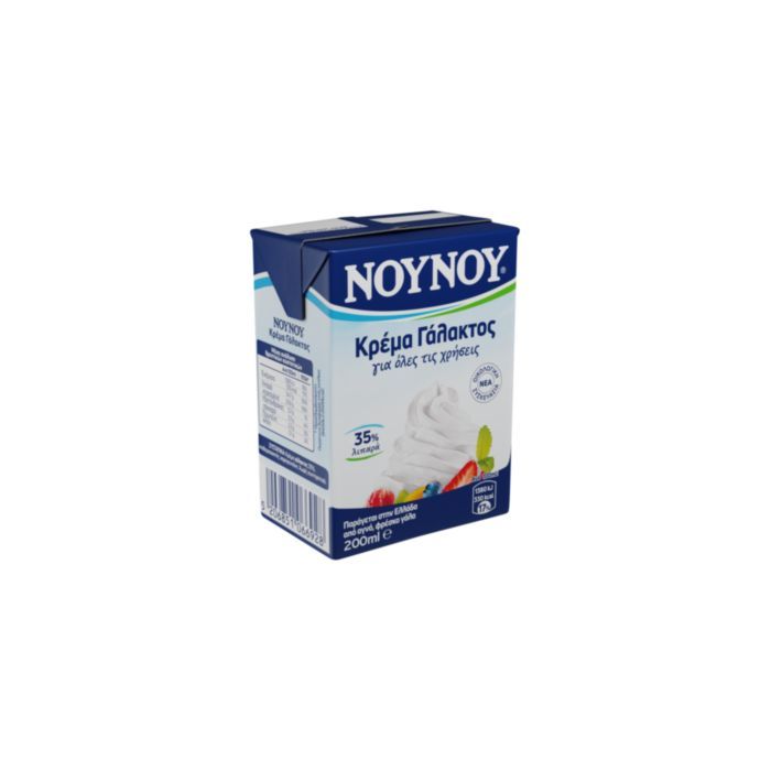 ΝΟΥΝΟΥ Κρέμα Γάλακτος Πλήρης 200ml