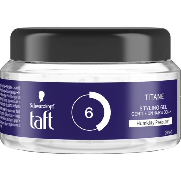 Taft Titane Gel Μαλλιών 250ml