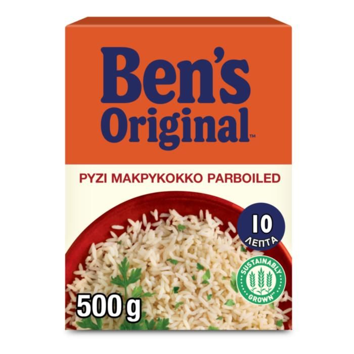 BEN'S ORIGINAL™ Ρύζι Parboiled 10ΛΕΠΤΟ 500g