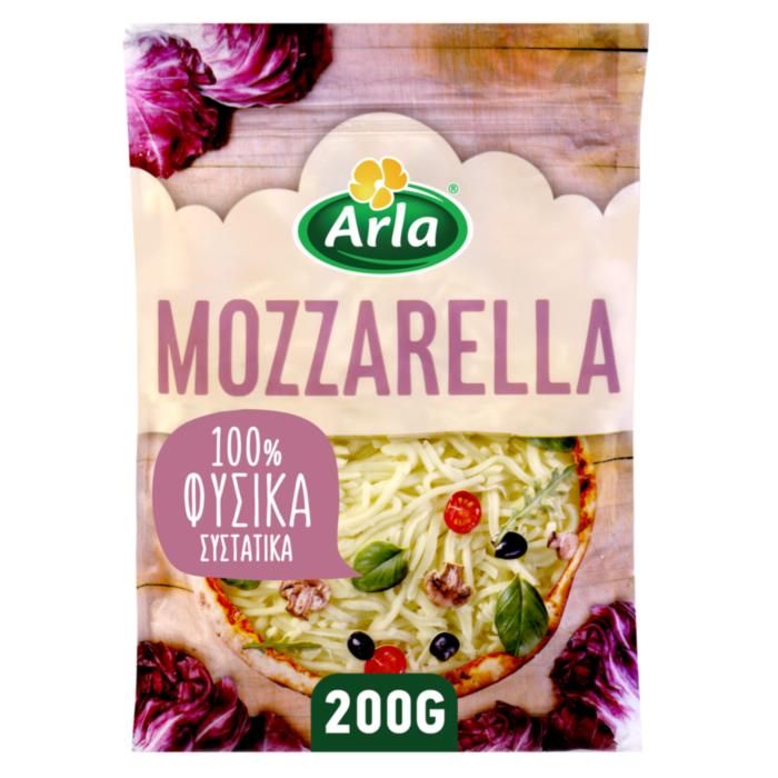 ARLA MOZZARELLA ΤΡΙΜΜΕΝΗ 200g.