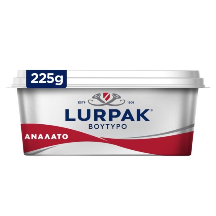LURPAK ΒΟΥΤΥΡΟ ΑΝΑΛΑΤΟ ΣΚΑΦΑΚΙ 225g.