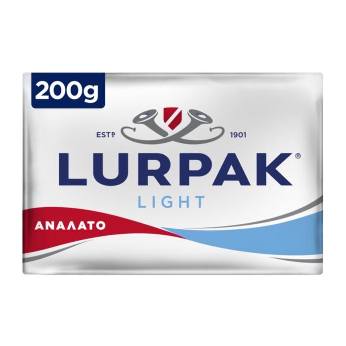 LURPAK ΒΟΥΤΥΡΟ LIGHT ΑΝΑΛ.ΑΛΟΥΜΙΝ.200g.
