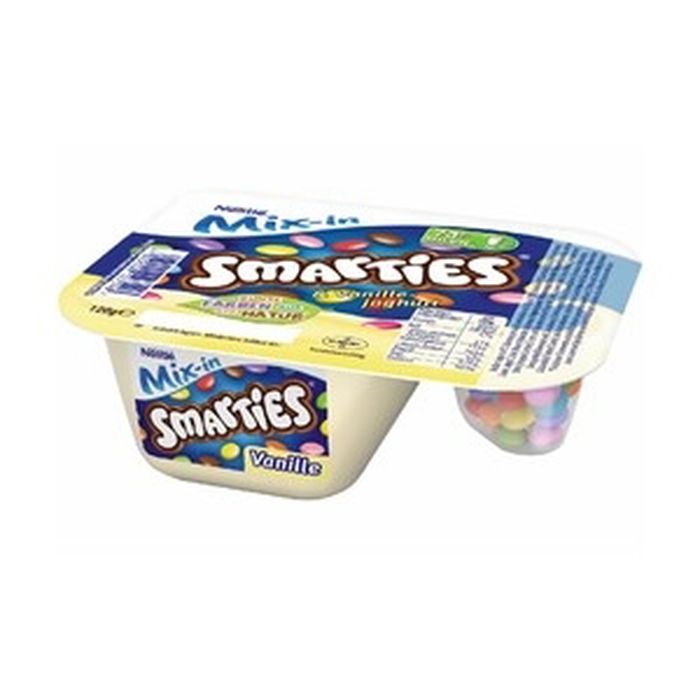 SMARTIES επιδόρπιο γιαουρτιού βανίλια 120γρ